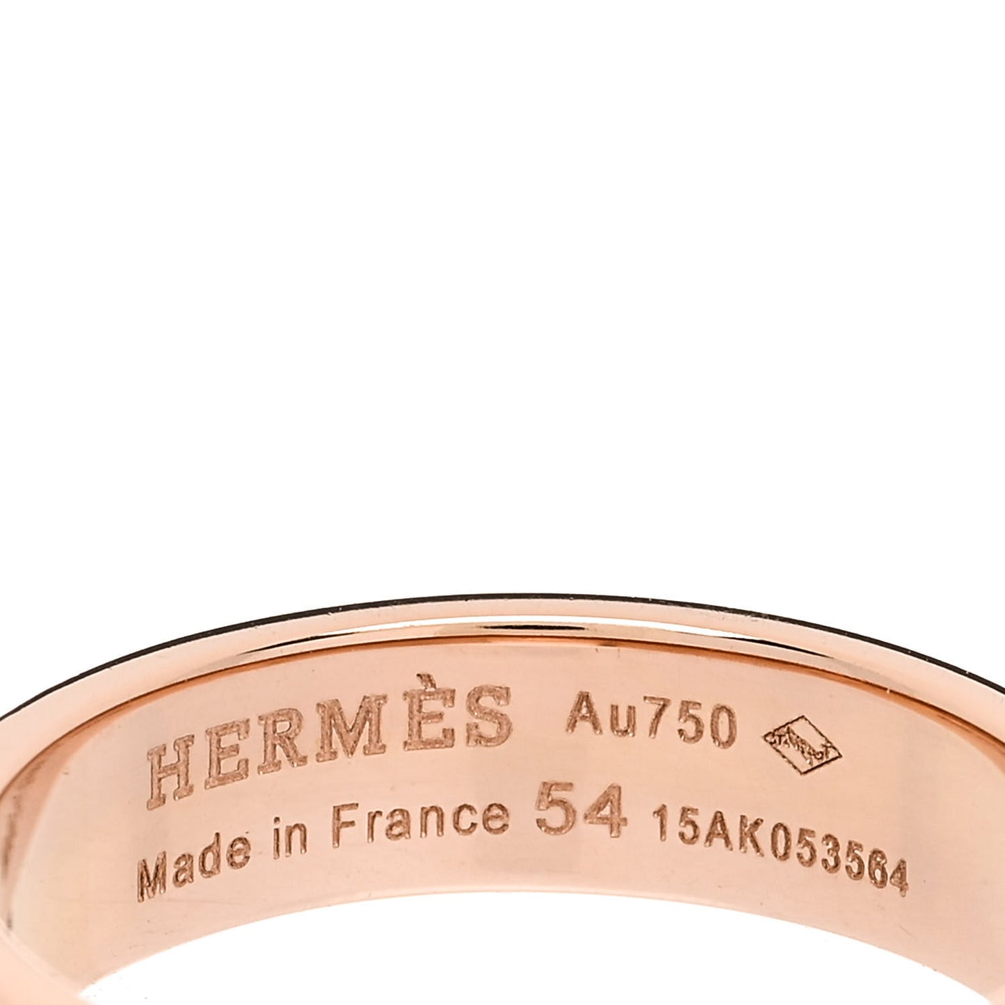 18K Rose Gold PM Collier De Chien Ring 54 7