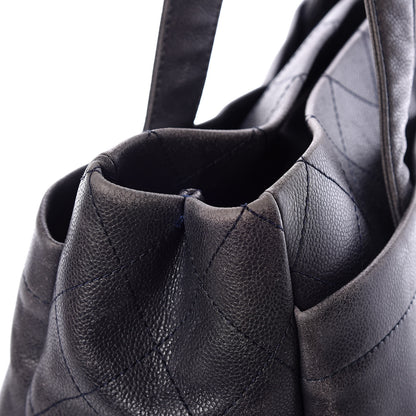 Chanel Caviar Executive Cerf Shopper Tote Navy 16 of 20