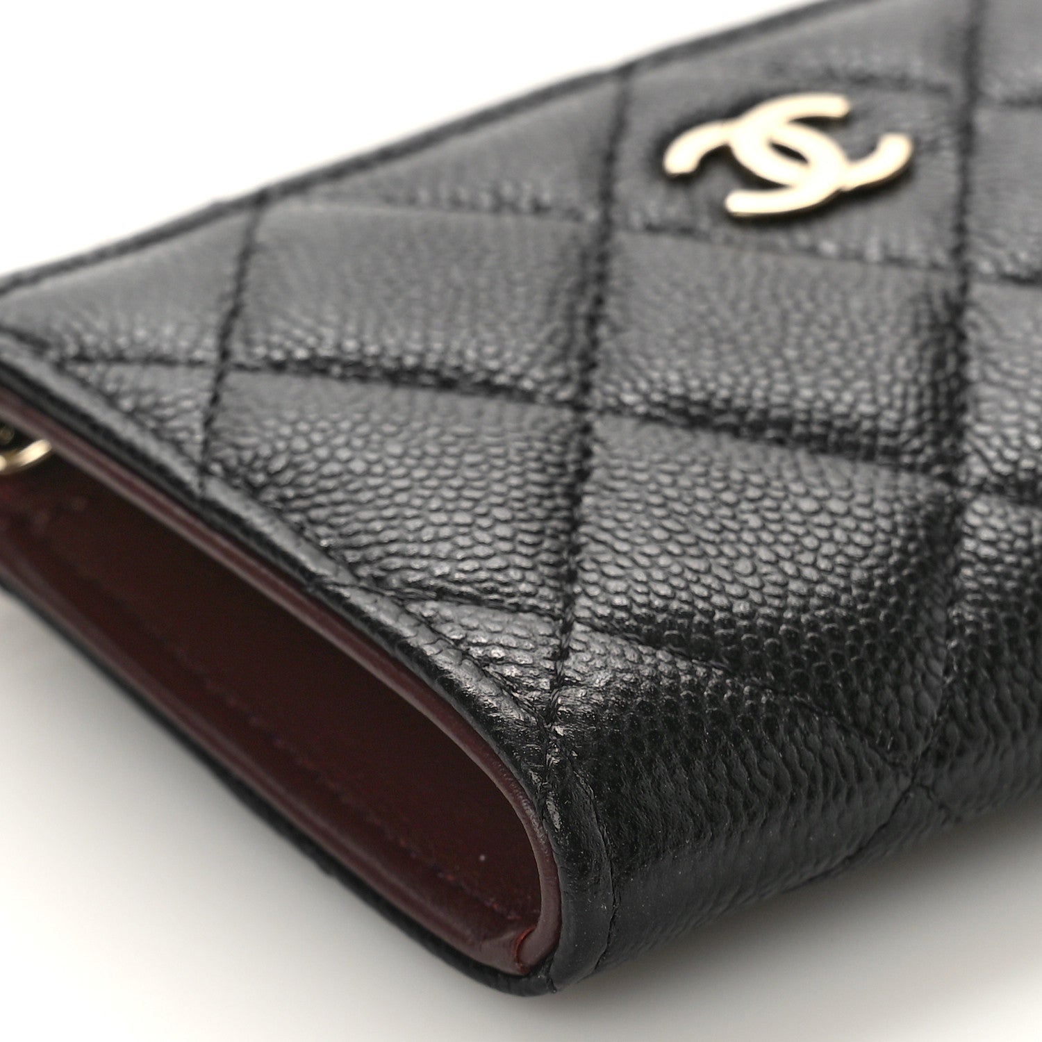 Chanel Caviar Quilted Key Holder Case Black 8 of 10