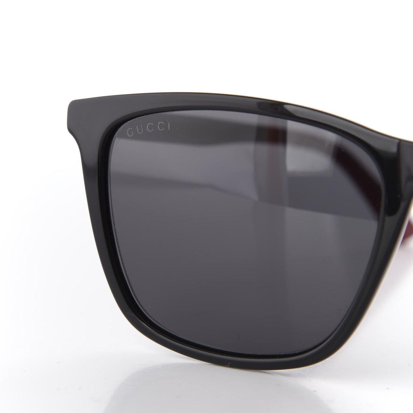 Acetate Square Sunglasses GG0404S Black