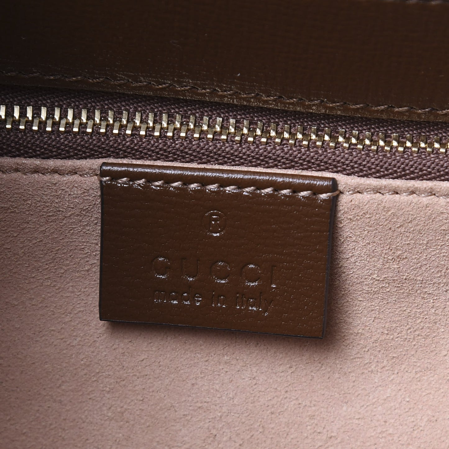 GG Supreme Monogram Horsebit 1955 Shoulder Bag Beige Brown Sugar