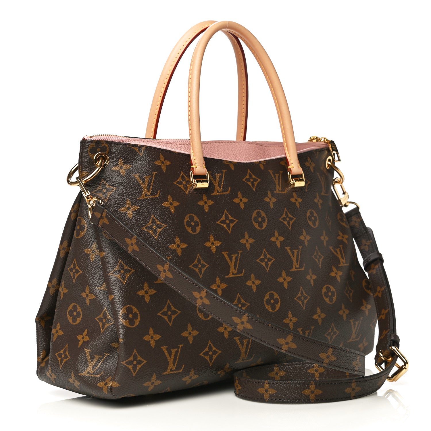 Louis Vuitton Monogram Pallas Rose Ballerine 3 of 9