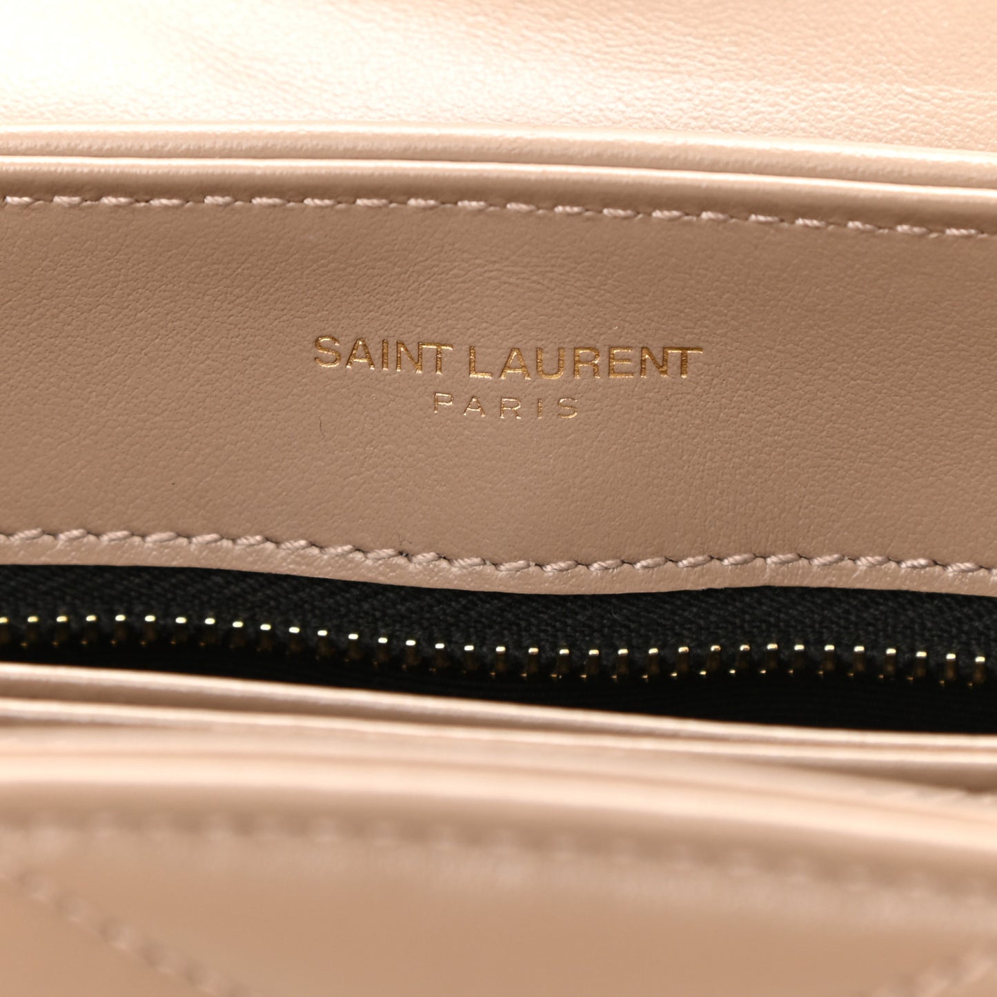 Calfskin Y Quilted Monogram Toy Loulou Crossbody Bag Dark Beige