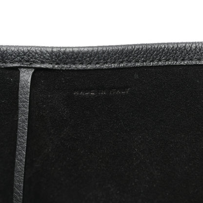 The Row Grained Calfskin Park Tote Three Black 8 of 13
