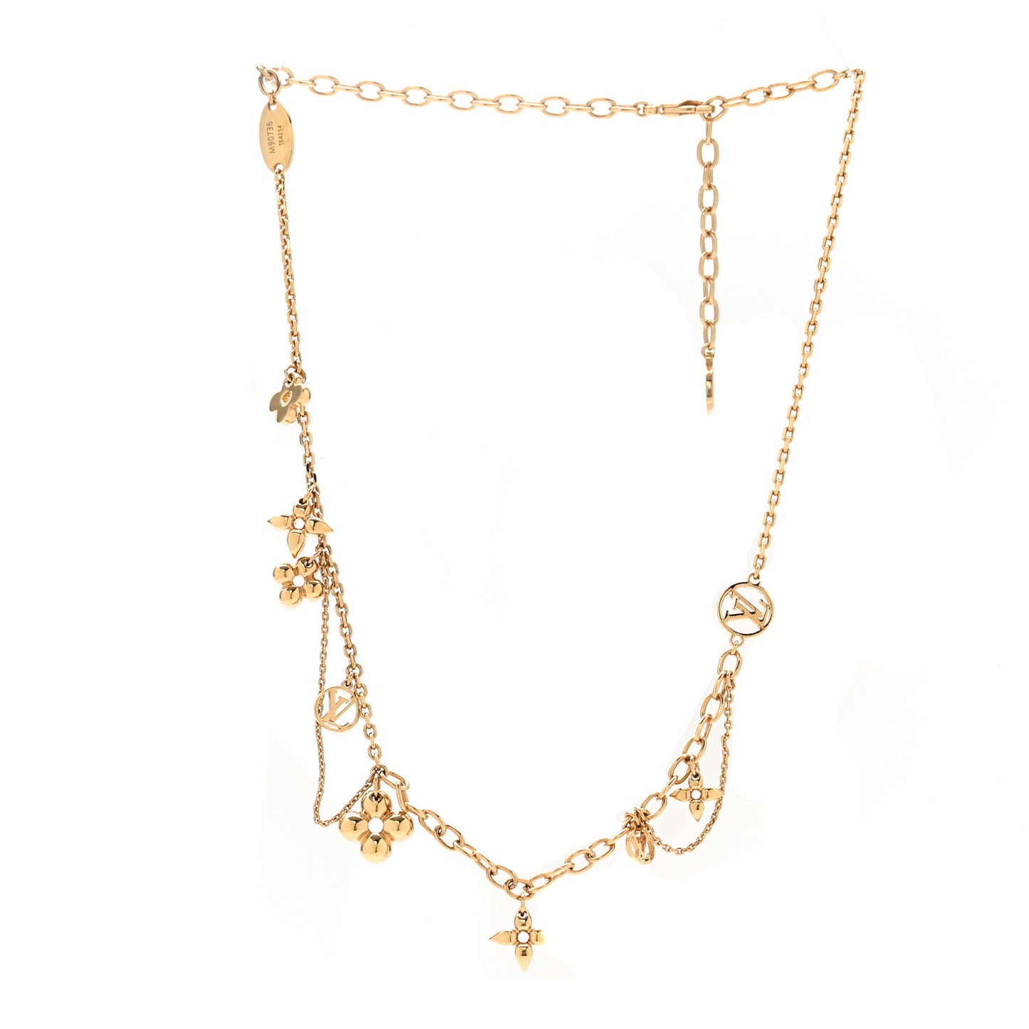 Blooming Supple Necklace Gold