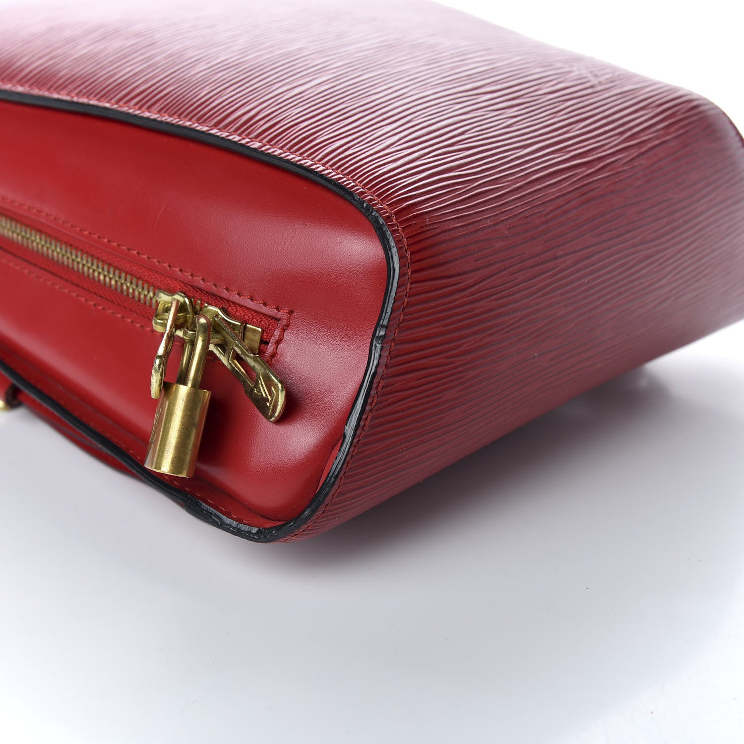 Louis Vuitton Epi Mabillon Backpack Castillan Red 13 of 14