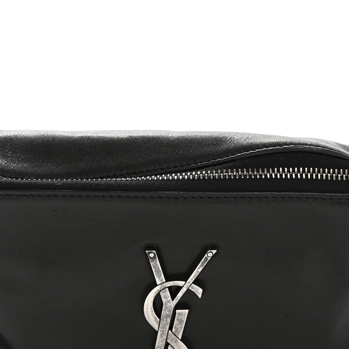 Calfskin Monogram Belt Bag Black