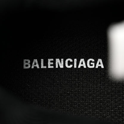 Balenciaga Rubber Mesh Fabric Bi-Color Clear Sole Womens Track Sneakers 37 White Black 7 of 9