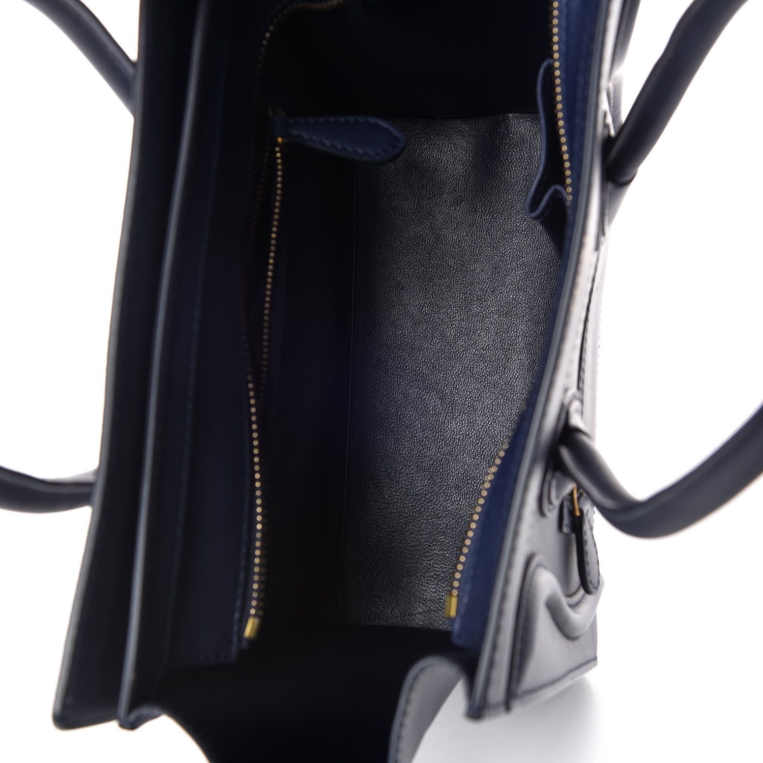 Celine Smooth Calfskin Micro Luggage Navy Blue 7 of 9