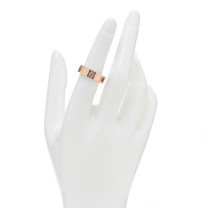 Cartier 18K Pink Gold Sapphire Garnet Amethyst 5.5mm LOVE Ring 53 6.25 2 of 5