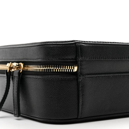 Chanel Caviar Quilted Medium CC Filigree Vanity Case Black 8 of 9