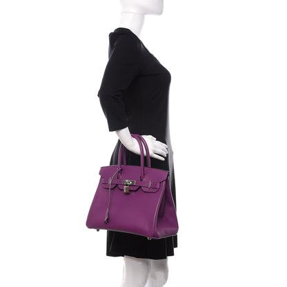 Hermes Epsom Birkin 30 Anemone 2 of 10