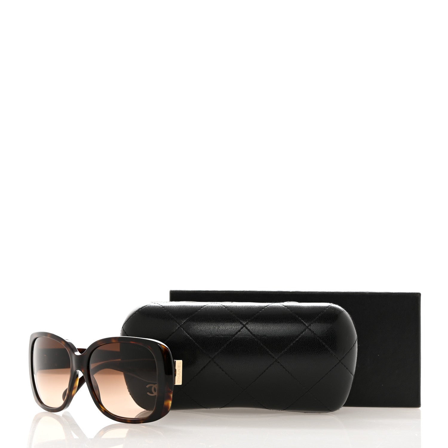 Chanel CC Turnlock Sunglasses 5234 Q Tortoise 7 of 8