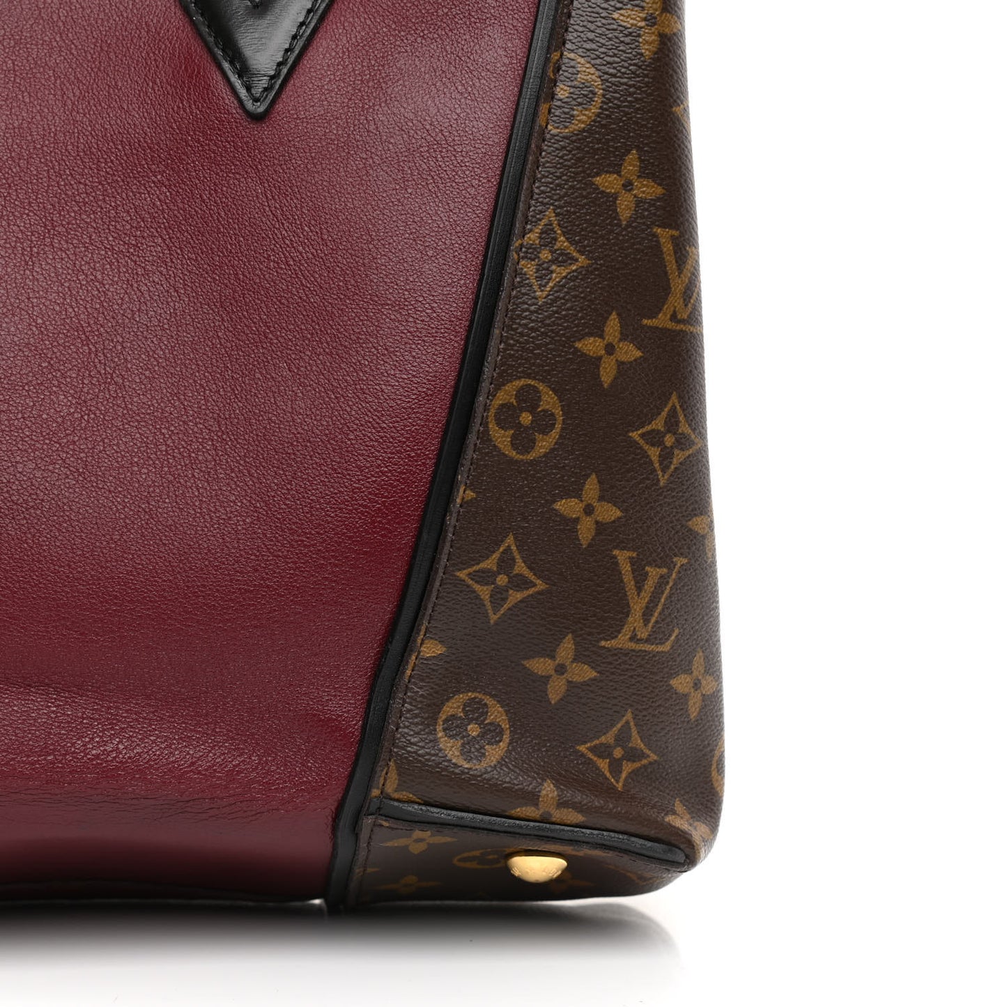 Monogram Cuir Orfevre Tote W PM Prunille