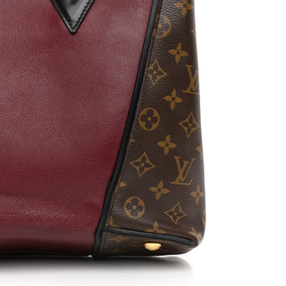 Louis Vuitton Monogram Cuir Orfevre Tote W PM Prunille 12 of 18