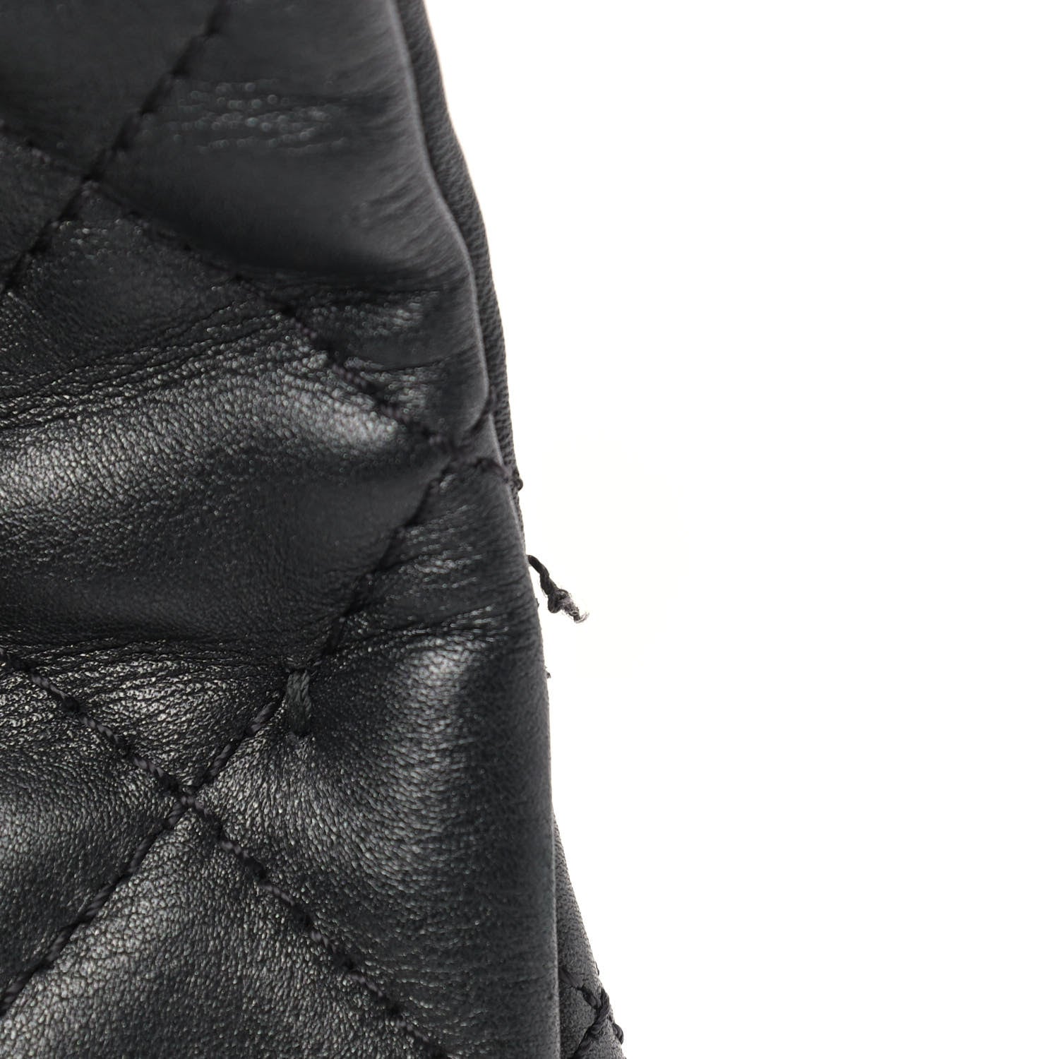 Chanel Calfskin Quilted XXL Travel Flap Bag Black 11 of 12
