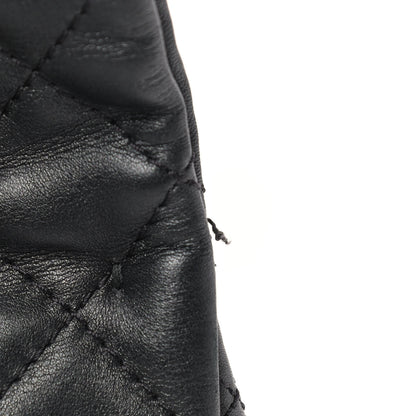 Chanel Calfskin Quilted XXL Travel Flap Bag Black 11 of 12