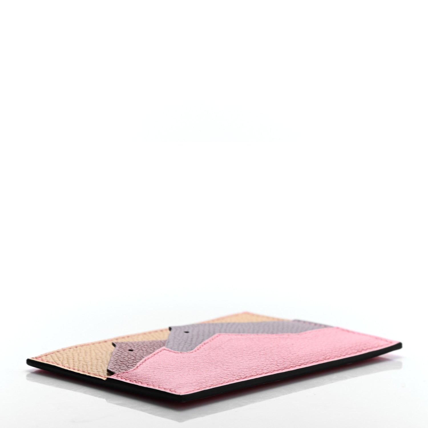 Hermes Epsom Evercolor Les Petits Chevaux Card Holder Ambre Brique Rouge H Rose Ete 4 of 6