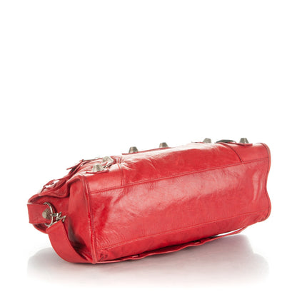 Balenciaga Agneau Giant 21 Silver Hardware City Vermillion 4 of 11