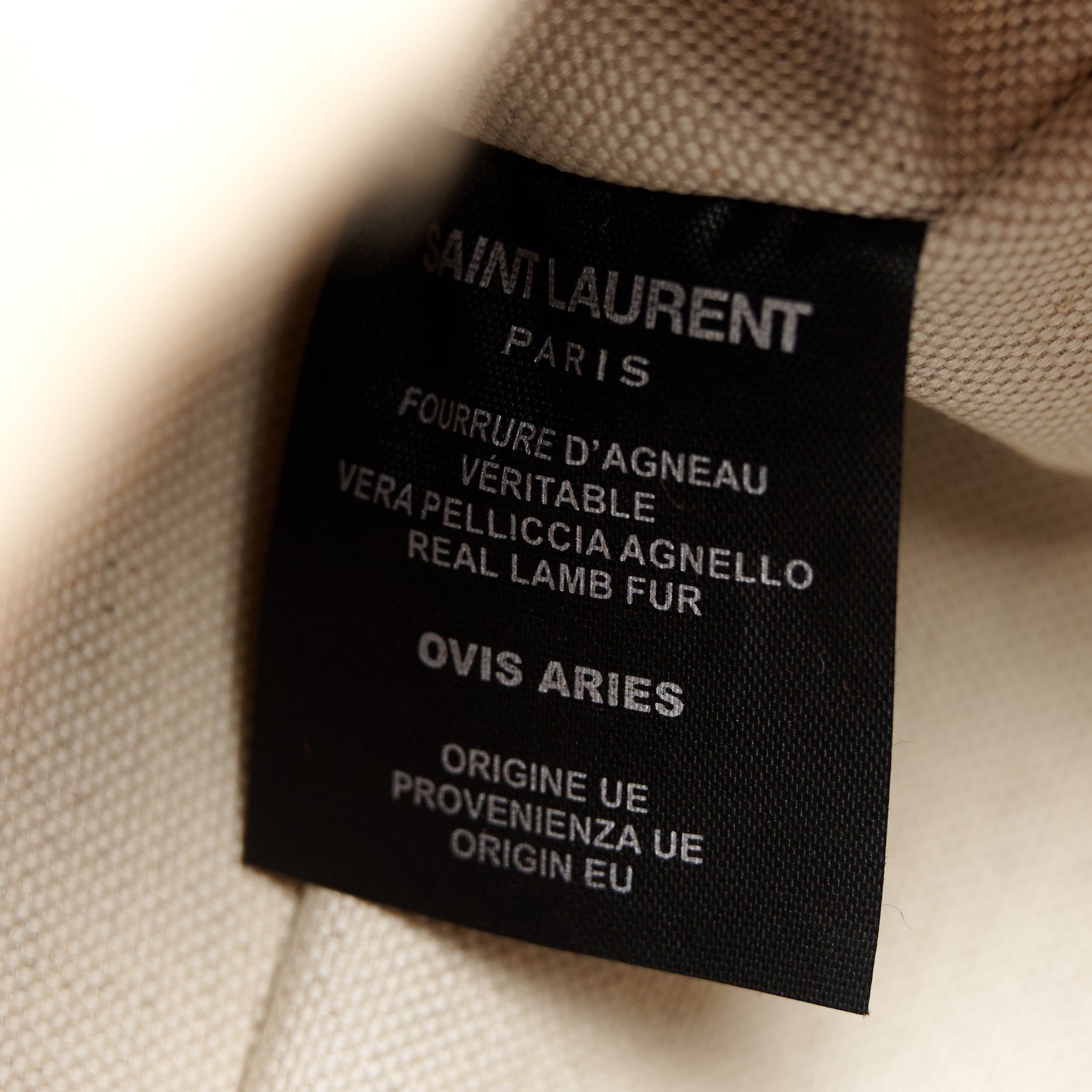 Saint Laurent Suede Shearling Patchwork Monogram Medium Jamie Brown Beige 7 of 11