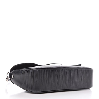 Louis Vuitton Epi Montaigne Clutch Black 4 of 12