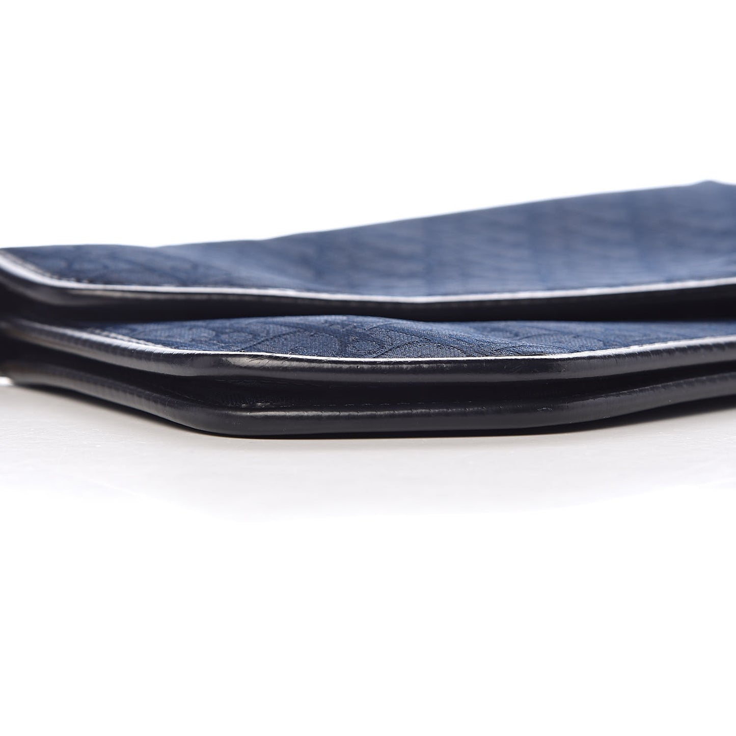 Monogram Chain Flap Navy