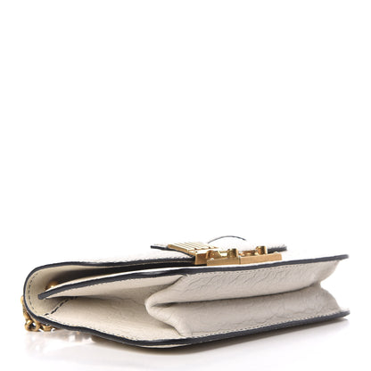 Christian Dior Canyon Grained Lambskin Small Dioraddict Flap Bag Ivory 4 of 10