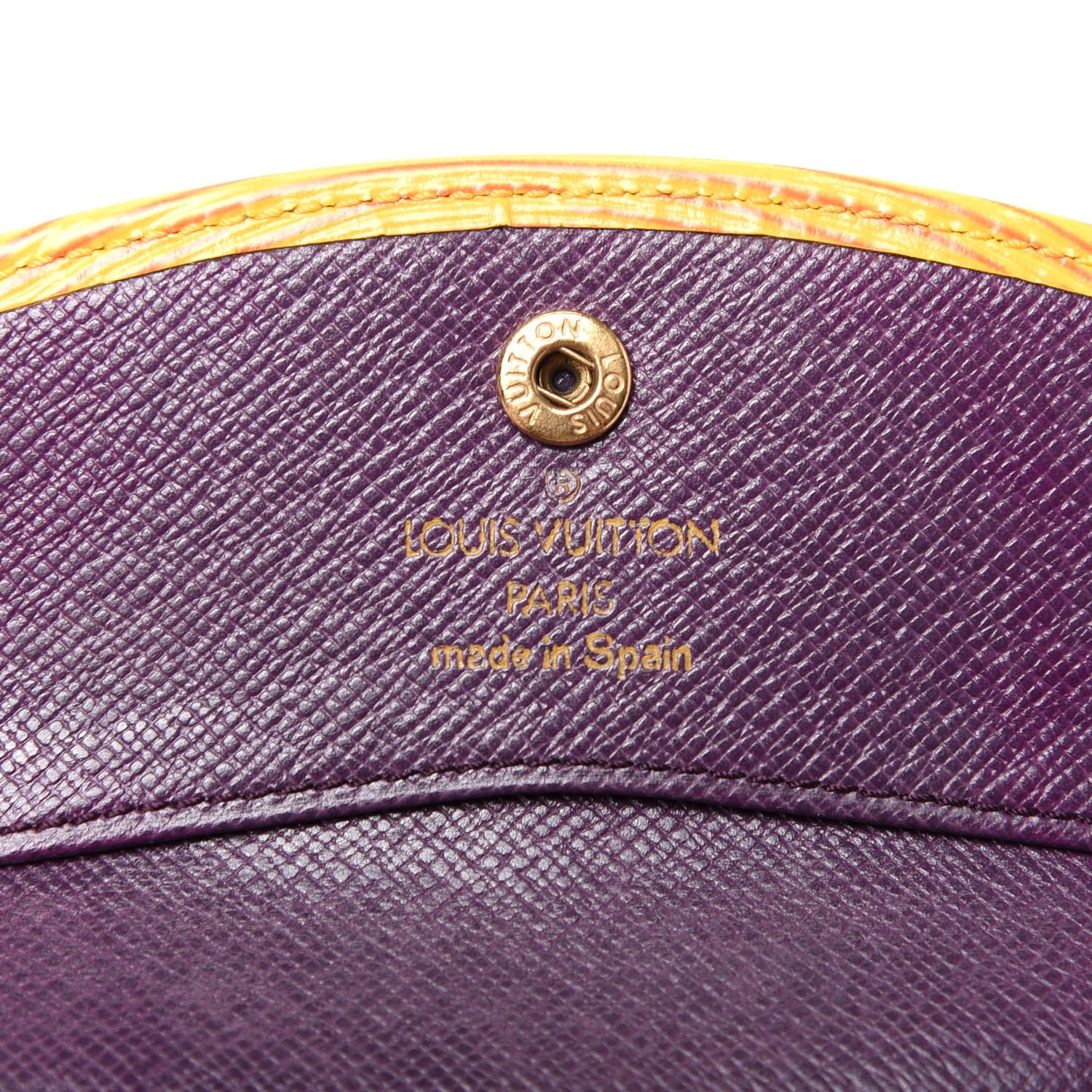 Louis Vuitton Epi Coin Purse Wallet Tassil 6 of 6