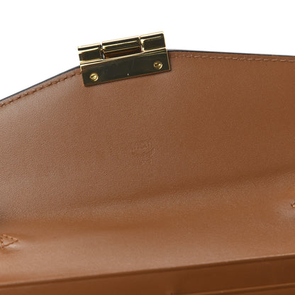 MCM Visetos Large Patricia Wallet On Chain Cognac 8 of 9