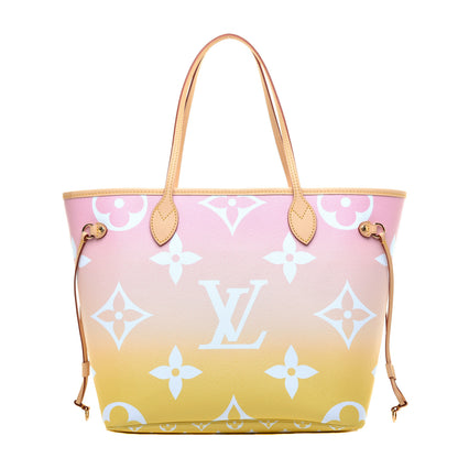 Louis Vuitton Monogram Giant By The Pool Neverfull MM Light Pink 1 of 9