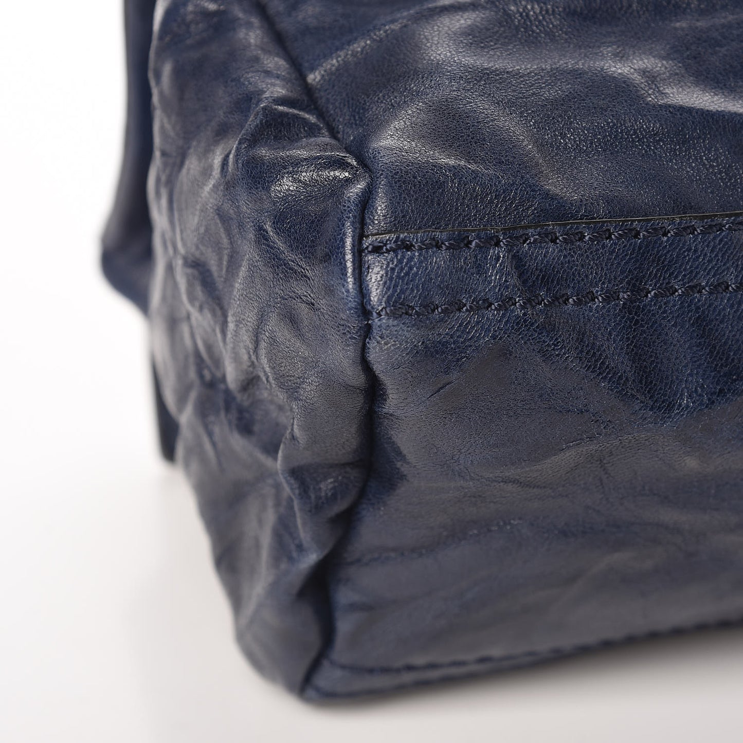 Tumbled Sheepskin Mini Pandora Navy