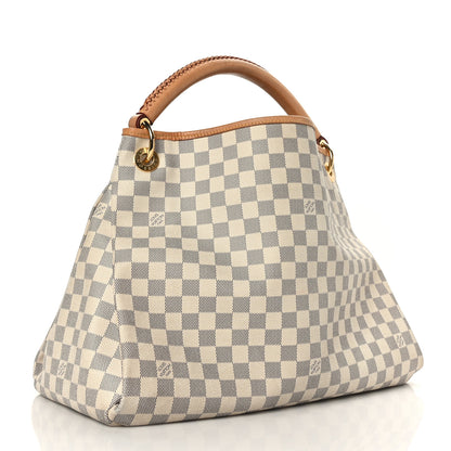Louis Vuitton Damier Azur Artsy MM 3 of 8