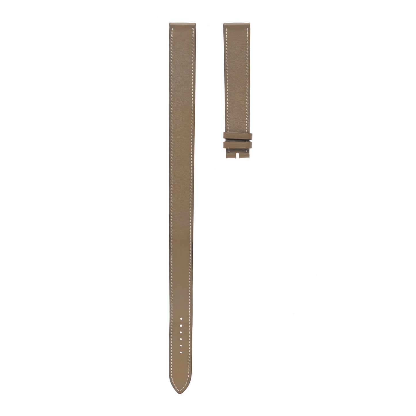 Swift Heure H Hour Watch PM Double Tour Strap Etoupe