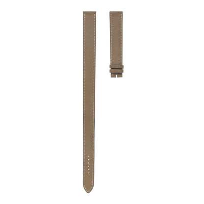 Hermes Swift Heure H Hour Watch PM Double Tour Strap Etoupe 1 of 5