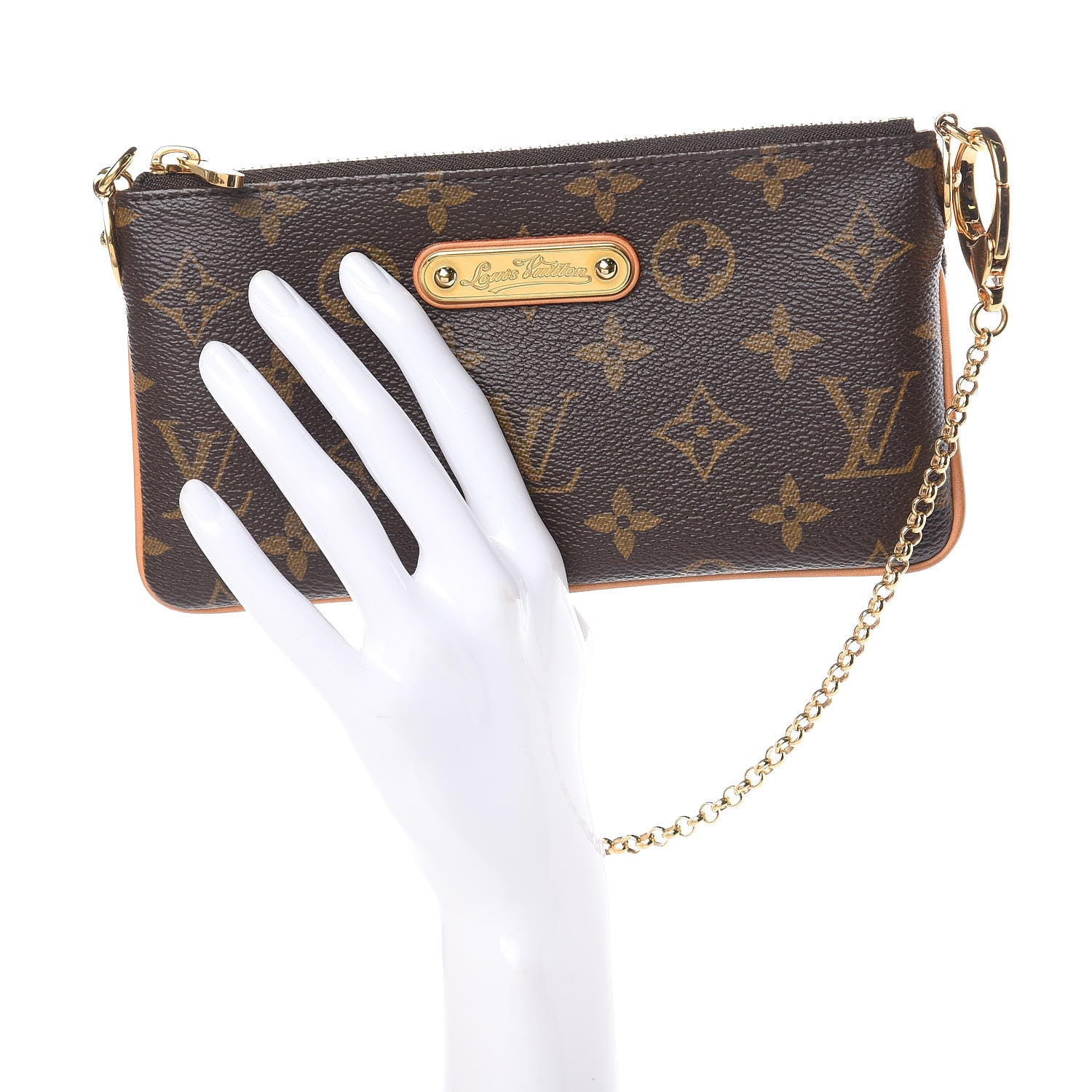 Louis Vuitton Monogram Pochette Milla MM 2 of 9
