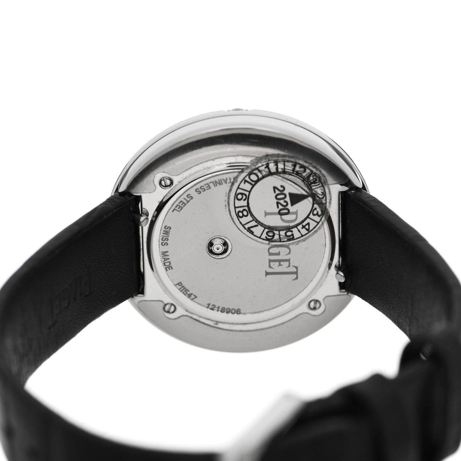 Piaget Stainless Steel Alligator Diamond 33mm Possession Quartz Watch 4 of 6