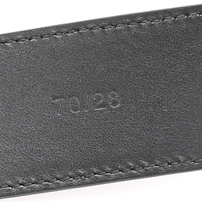 Versace Calfskin Palazzo Medusa Belt 70 28 Black 7 of 8