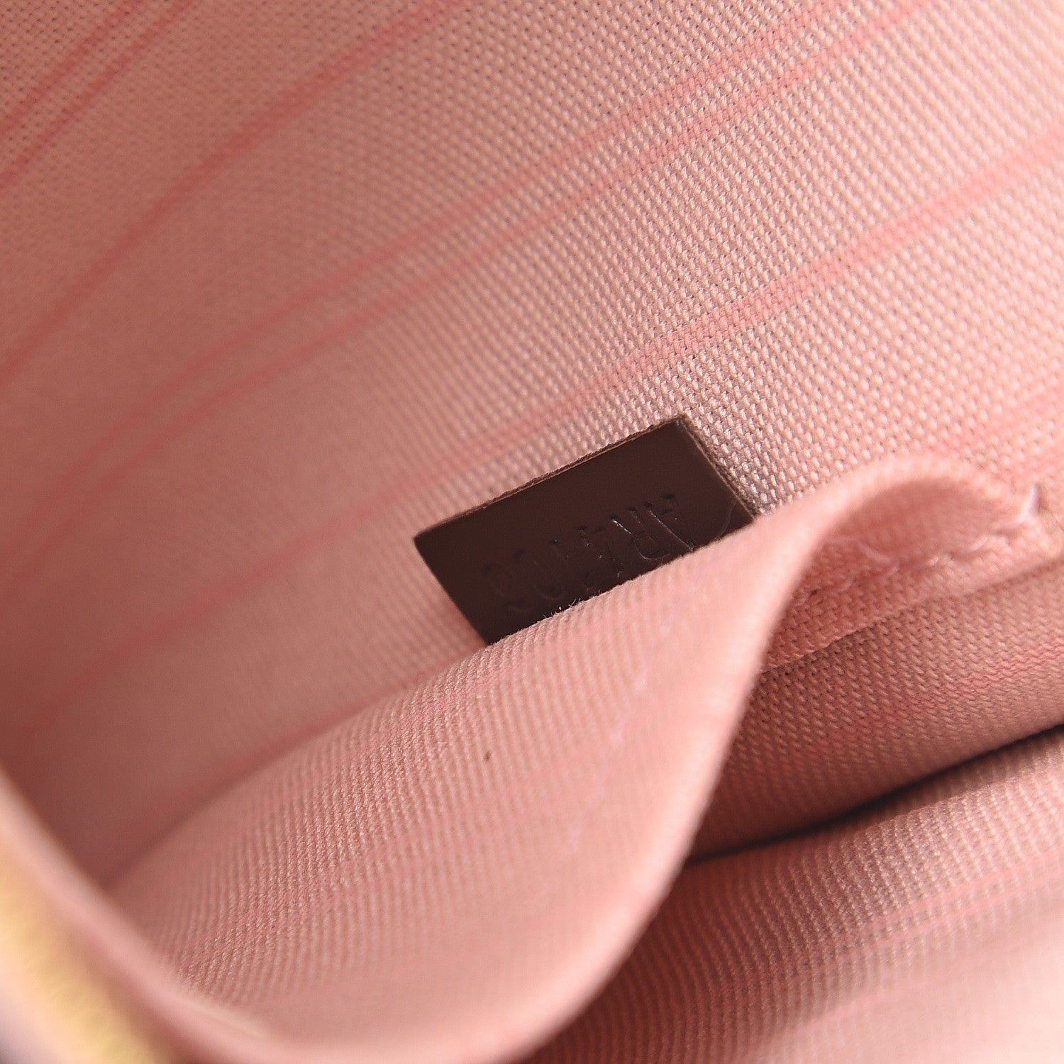 Louis Vuitton Damier Ebene Neverfull MM GM Pochette Rose Ballerine 7 of 8