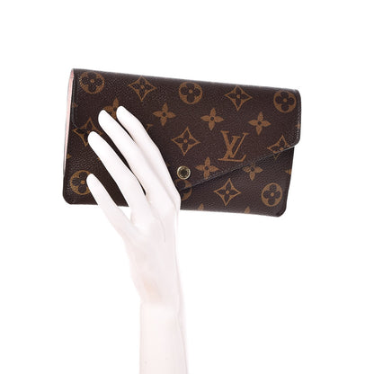 Louis Vuitton Monogram Jeanne Wallet Rose Ballerine 2 of 10