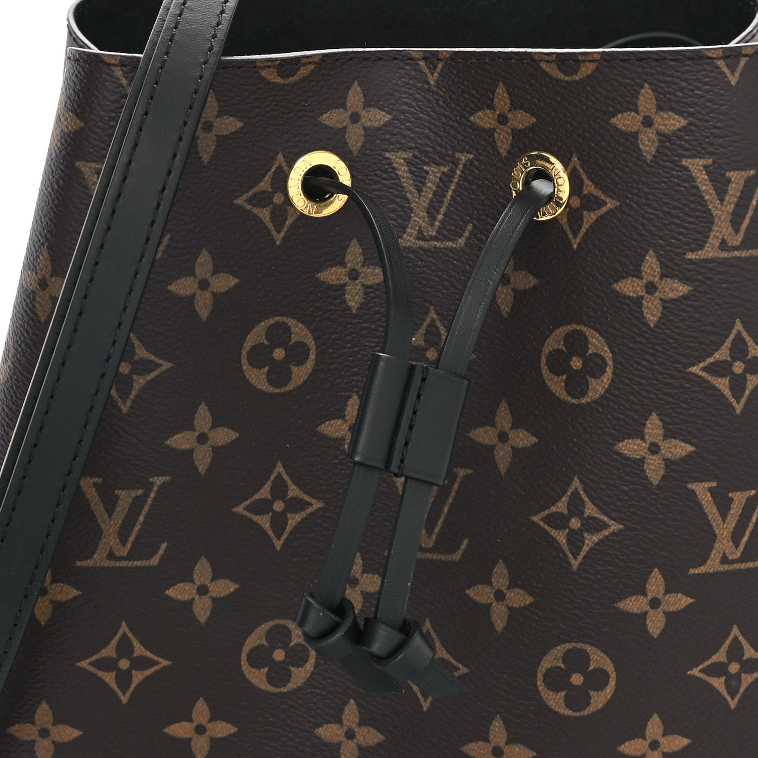 Louis Vuitton Monogram Neonoe MM Black 8 of 11