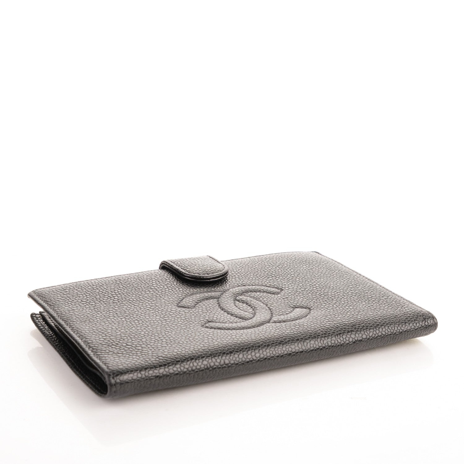 Chanel Caviar Timeless CC French Wallet Black 4 of 7