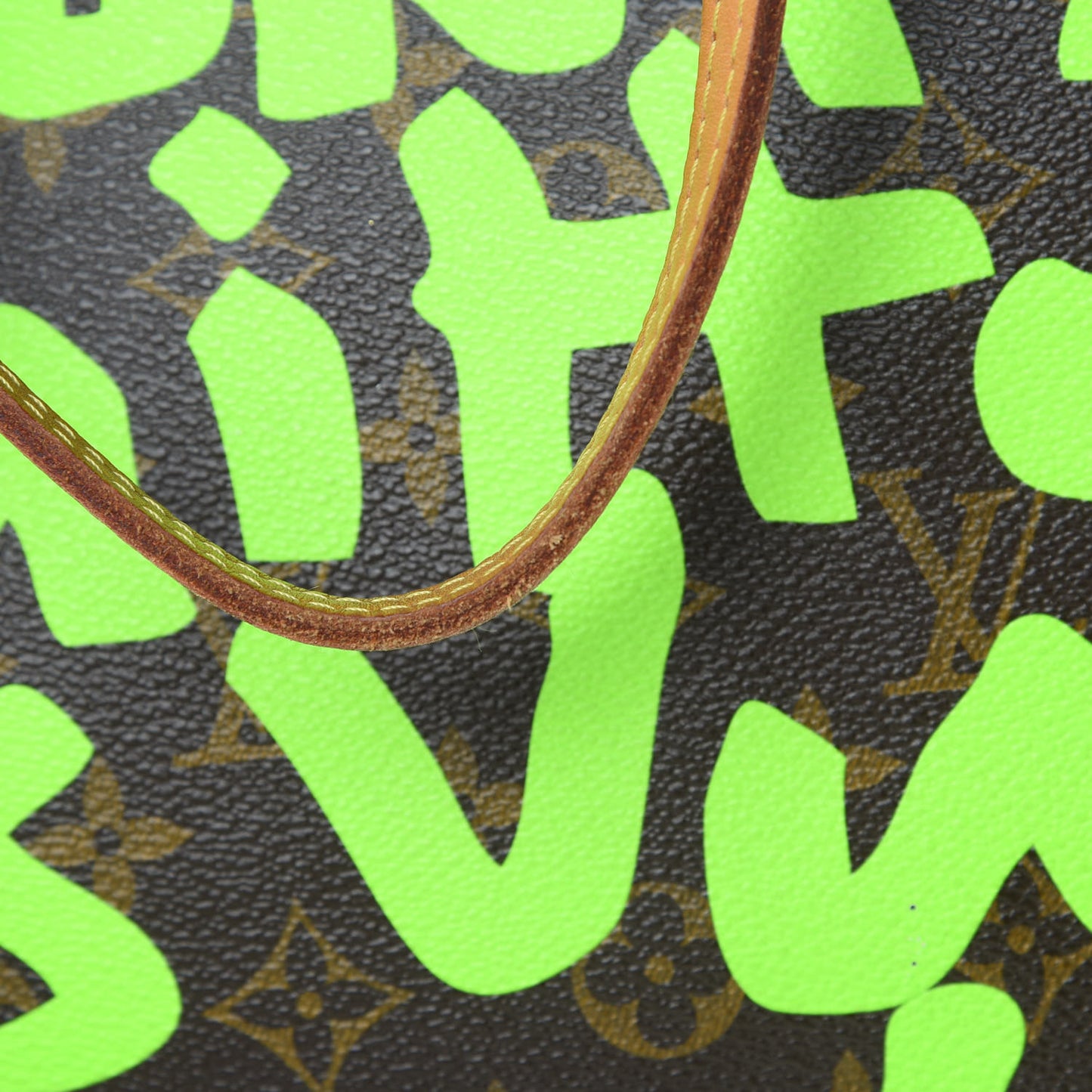 Monogram Graffiti Neverfull GM Green