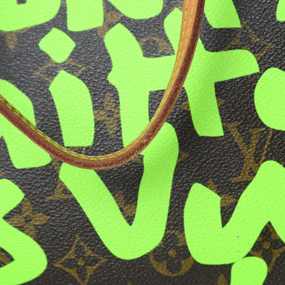 Louis Vuitton Monogram Graffiti Neverfull GM Green 14 of 15