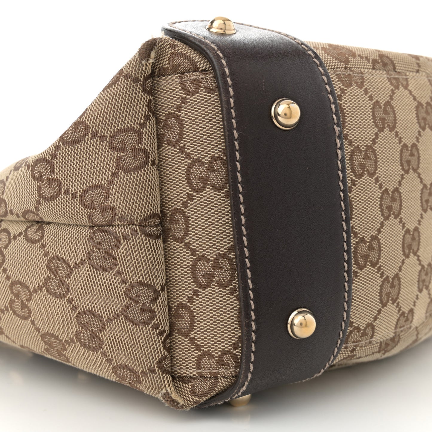 Monogram Small Pelham Shoulder Bag Dark Brown