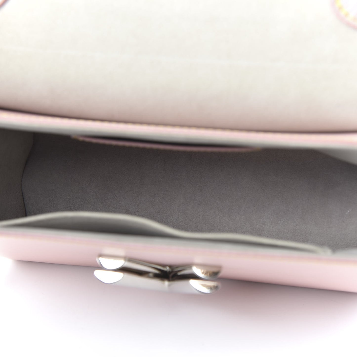 Epi Twist Shoulder Bag MM Rose Ballerine