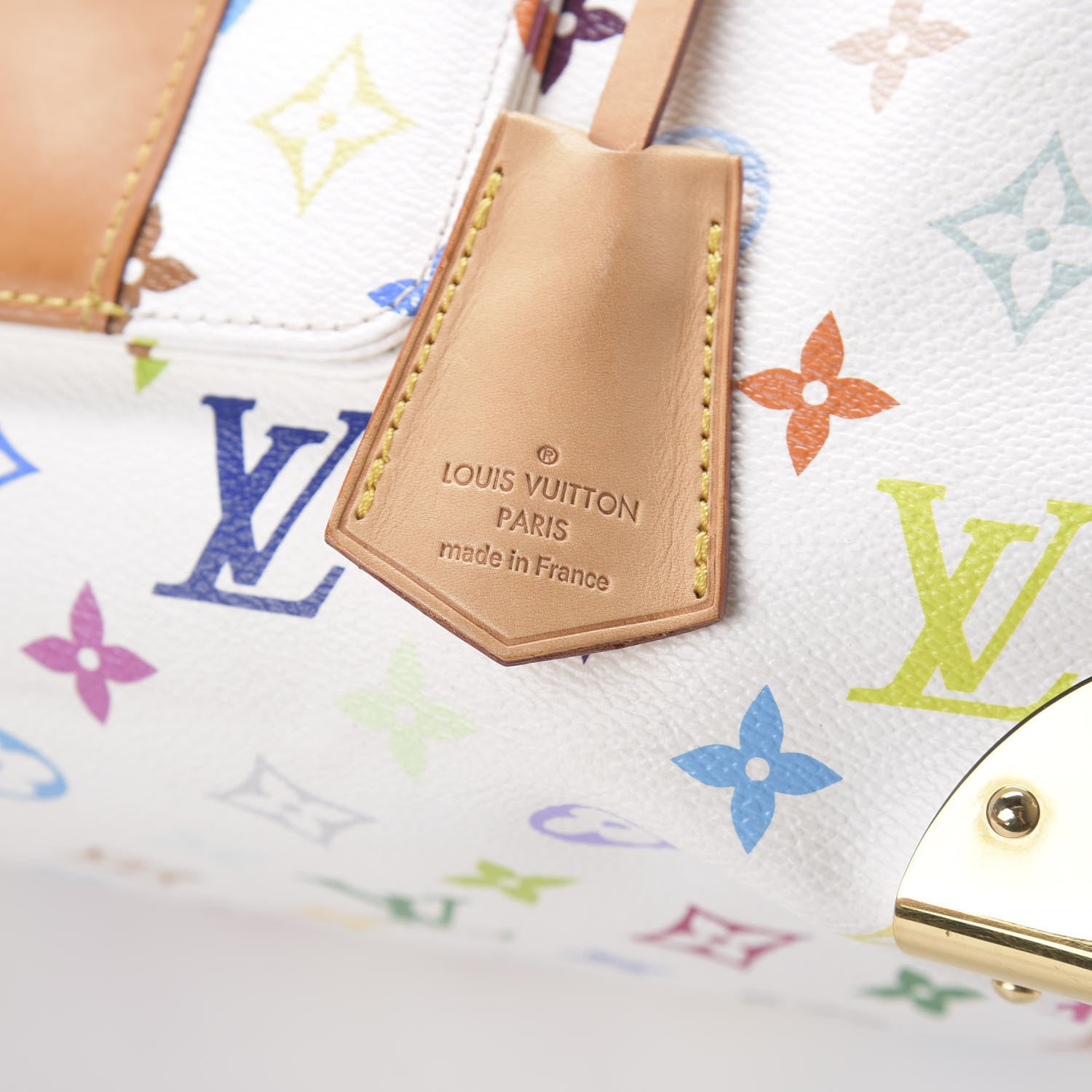 Louis Vuitton Monogram Multicolor Speedy 30 White 18 of 23