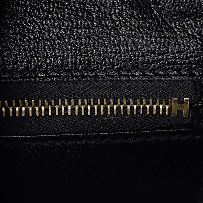 Hermes Veau Jonathan Birkin 25 Black 17 of 32
