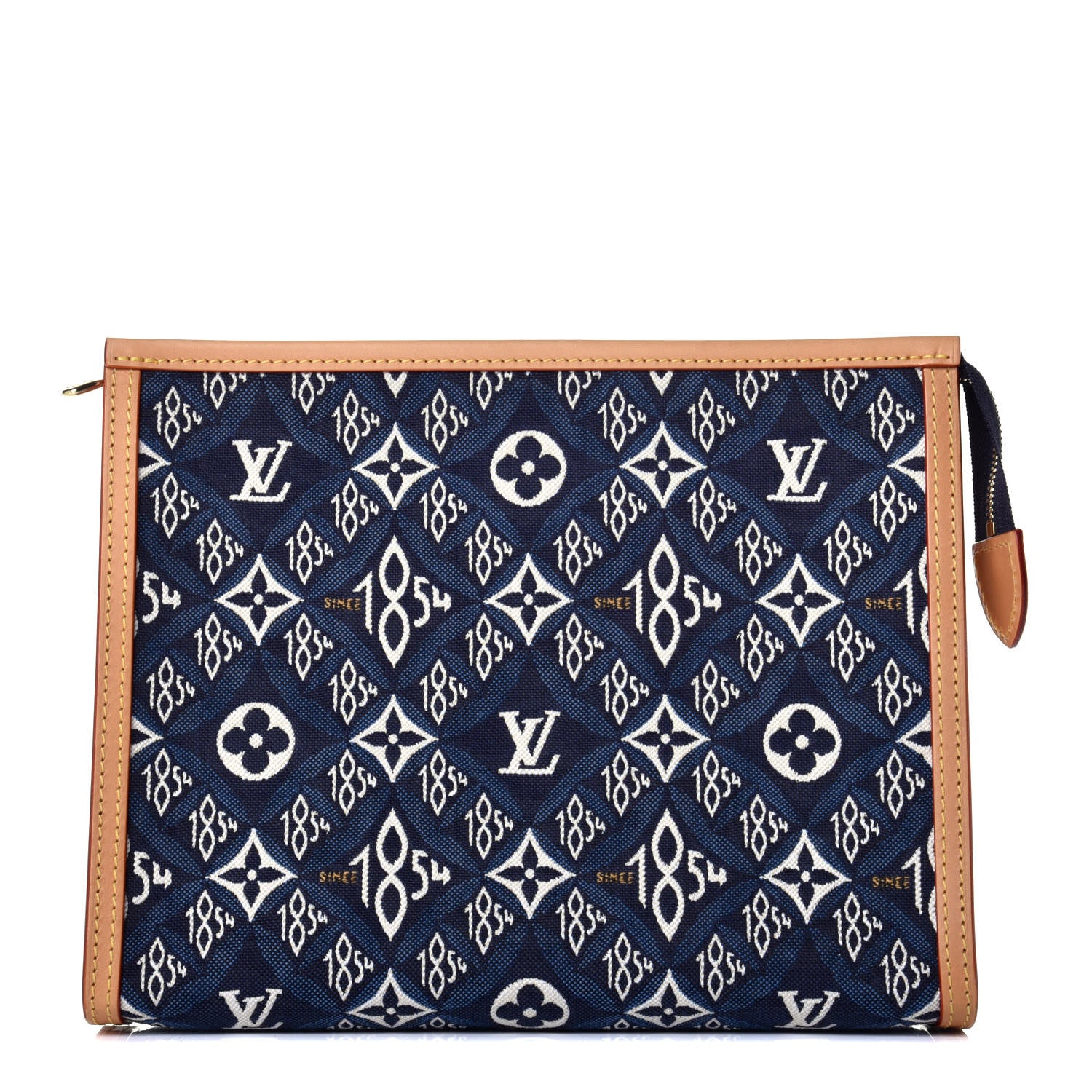 Louis Vuitton Jacquard Since 1854 Toiletry Pouch 26 Blue 1 of 9