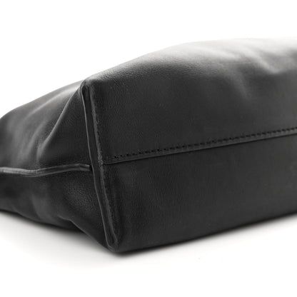 Loewe Nappa Calfskin Mini Flamenco Knot Clutch With Chain Black 10 of 11
