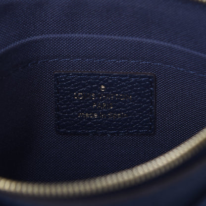Louis Vuitton Monogram Pallas Clutch Blue Marine 6 of 9